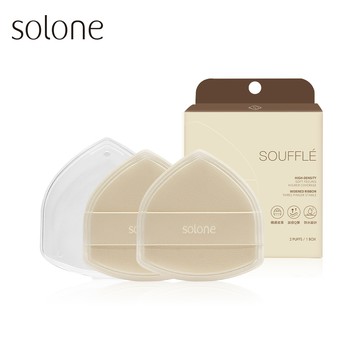 Solone 雲朵舒芙蕾海綿/奶油栗子/2入