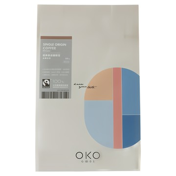 OKO 生態綠 公平貿易 衣索比亞 淺烘焙 單品咖啡豆 250g  咖啡豆(無研磨)  1包