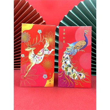 2025過新年春節節日紅包創意個性中式高檔利是封立體壓歲包紅包袋