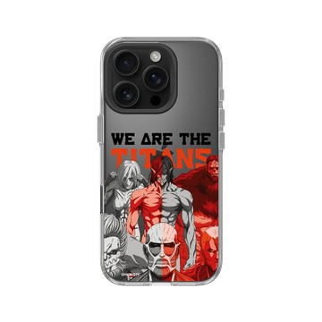 iPhone 16 Pro Clear Case（相機按鈕） 透明 - 進擊的巨人 Attack On Titan -S4 - We are the Titans