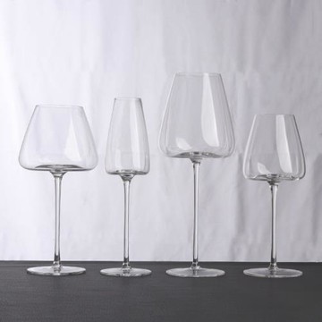 收藏級水晶玻璃勃艮第手工紅酒杯葡萄酒高腳杯子家用波爾多酒杯