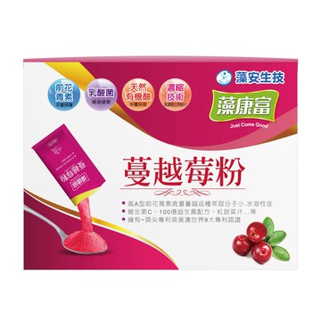 藻康富 蔓越莓益生菌 升級配方 (30入/盒)
