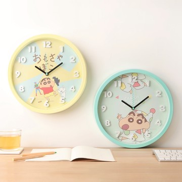 【Norns】蠟筆小新立體數字靜音時鐘