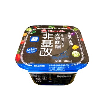 味榮非基改大豆粗味噌