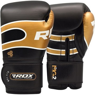 【線上體育】RDX 拳擊手套 PRO S7  12OZ 黑色及金色，共二色可任選