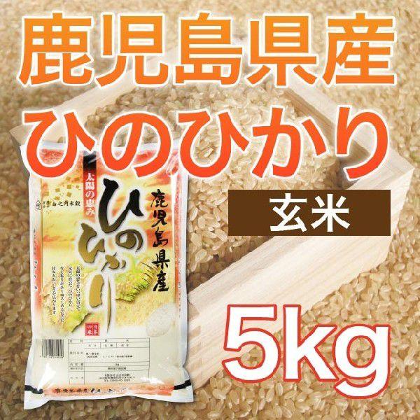 令和5年産 鹿児島県産ヒノヒカリ 玄米 5kg 送料無料（一部地域を除く）