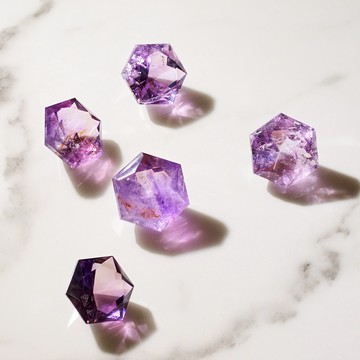 N17紫鑽水晶 紫賺錢、大賺錢 桌上型招財招貴人擺件-76、77、79、82、83、84