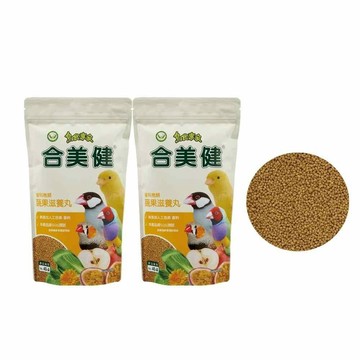 鳥用飼料 雀科鳥類蔬果滋養丸 500g/包 兩包組