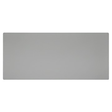 雙面皮革桌墊 PU皮革 防止桌面髒汙、刮傷  90 x 45cm  灰色  1個