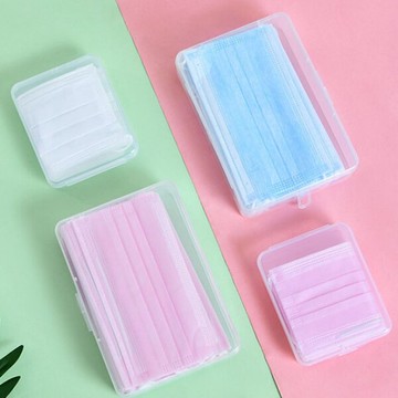 PS Mall 可攜式防塵防潮口罩盒口罩【J743】