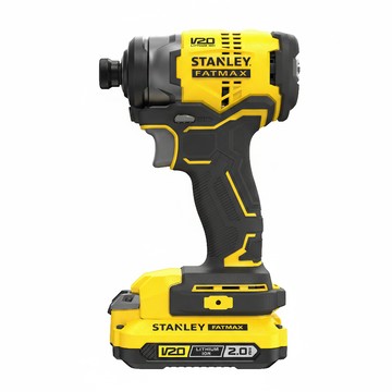 Stanley 美國 史丹利  20V 無刷衝擊起子機(雙電2.0Ah) SBI810D2K