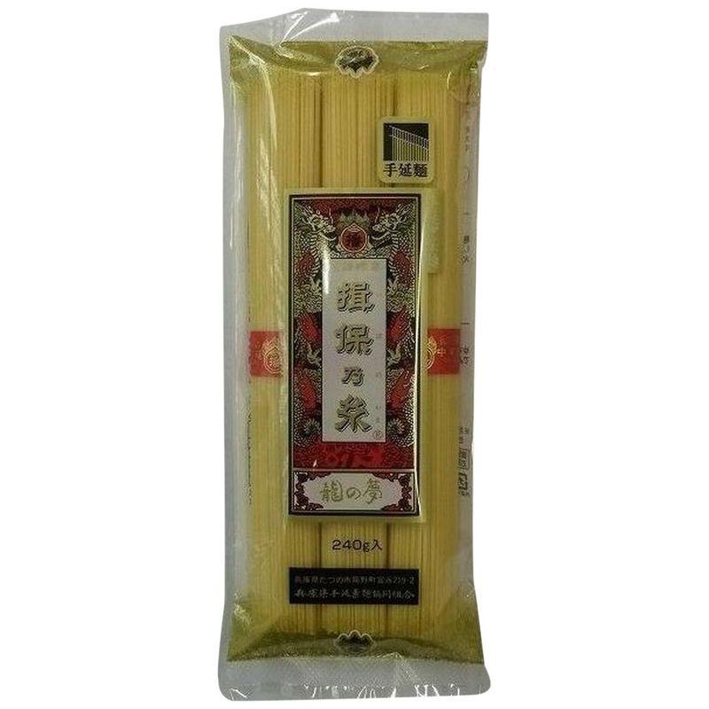 食品 手延べ中華麺 揖保乃糸 龍の夢 (240g×30袋)