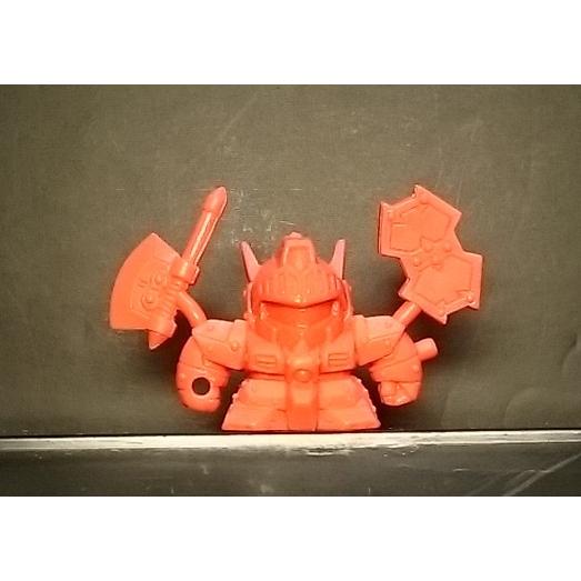SDガンダムガシャポン戦士 ガン消し キングガンダムII世 未切り離し SDガンダム ガン消し 外伝 9 キングガンダム 闘士ヘビーガン 橙