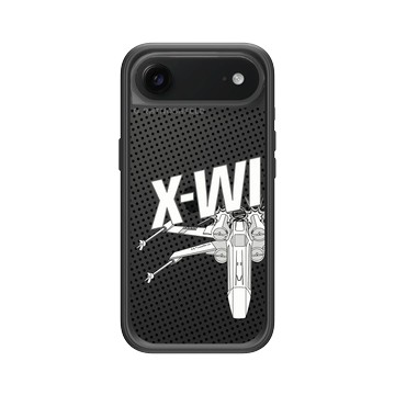 iPhone Air Mod NX -邊框背蓋組合 (相機按鈕) 黑 - 迪士尼-星際大戰 Star Wars - POP X戰機 X-WI