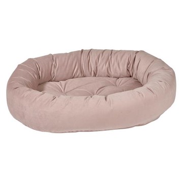 BOWSERS 甜甜圈極適寵物床 乾燥玫瑰-S (睡墊 睡床 手工製作)