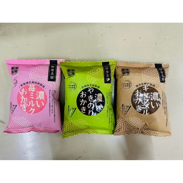初雪美姬米製成的餅乾 樂米穀場-初雪美姬 岩燒海苔鮮酥燒/草莓煉乳風味鮮酥燒/醇厚焦糖鮮酥燒 初雪美姬米 台灣米 餅乾