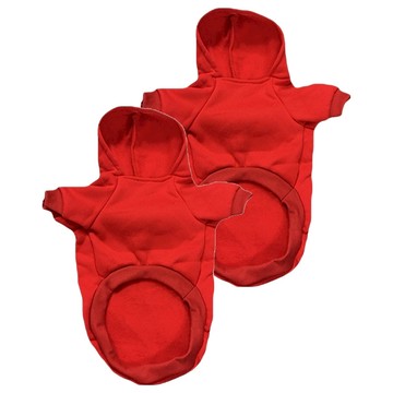狗狗衣服 Set 2件 紅色 3XL