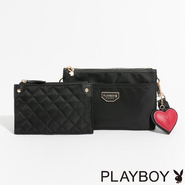 PLAYBOY - 斜背包  Stance系列 - 黑色