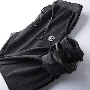 加絨加厚！日單客供面料 外貿男裝工廠剪標尾單衛褲運動休閑褲子