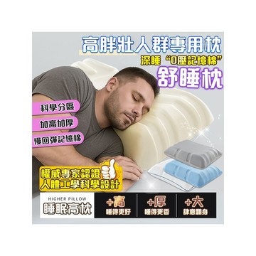 隔日達🥇【側睡/健身者救星！】護頸枕 頸椎枕 記憶棉枕頭 側睡枕 人體工學枕頭 完美支撐頸椎，護頸減壓 記憶支撐