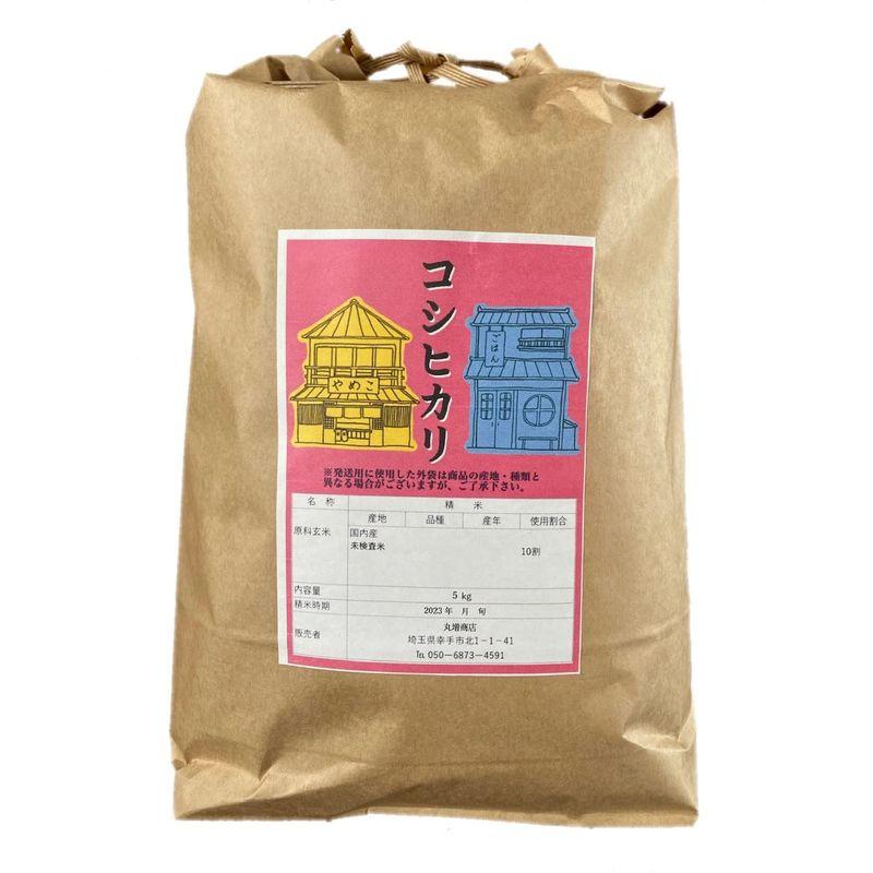 精米令和4年度産 埼玉県産 コシヒカリ 白米 5kg 検査米一等級のおいしいお米