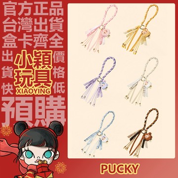 【小穎玩具】PUCKY 敲敲 系列 掛件 盲盒 盲抽 周邊 禮物 裝飾 POPMART 泡泡瑪特 智慧+1 財富+1