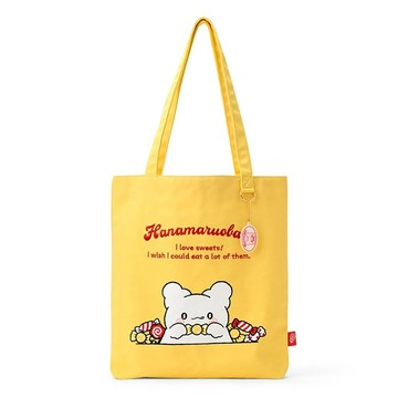 Sanrio 三麗鷗 我愛糖果系列 棉質手提袋 托特包 小幽靈花丸 485101N