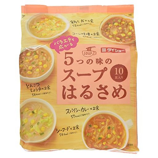 ダイショー バラエティ広がるスープはるさめ 10食入