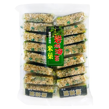 家和 岩燒海苔米果 酥脆可口米製點心  210g  1袋