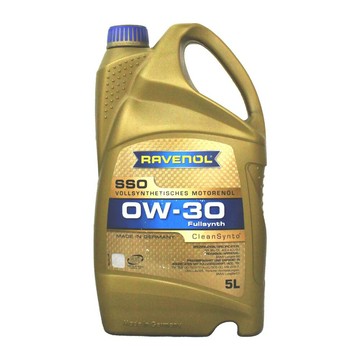 RAVENOL SSO 0W30 全合成機油 5L【299免運領券再享折扣】