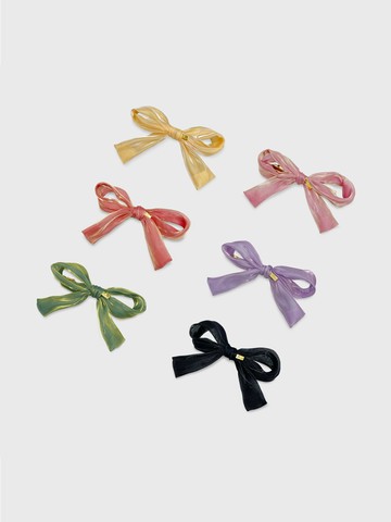 Mini Glow Ribbon Hair Clip