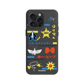 iPhone 15 Pro Max SolidX 黑 - 迪士尼-玩具總動員 Toy Story - 玩具總動員 - 徽章