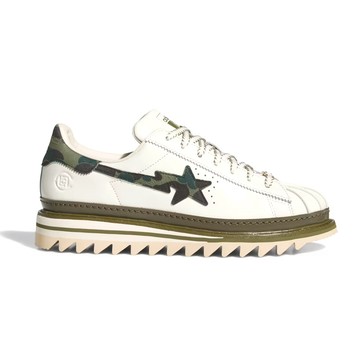 CLOT x BAPE x Adidas Superstar "Green Camo" 三方聯名 綠迷彩 KJ1473 [台灣現貨]