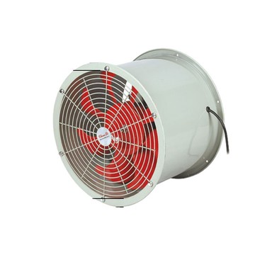 耐高溫軸流風機工業380V排風扇散熱管道圓筒抽風機強力廚房抽油煙[DD1218001]