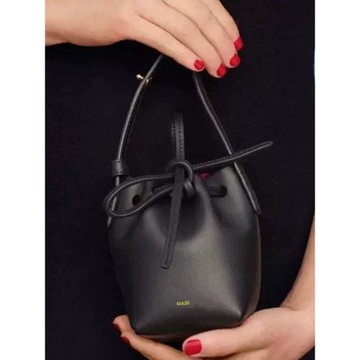 2025真皮小號水桶包迷你女單肩包斜挎包簡約高級女包楊凱雯同款包