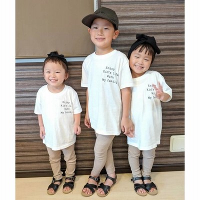 名入れ】What's up?ファミリーデザインTシャツ お名前入り 誕生