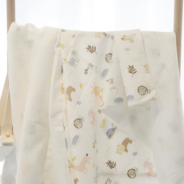 嬰兒被套批發a類被罩新生寶寶親膚雙層紗布幼兒園兒童床品可定 制