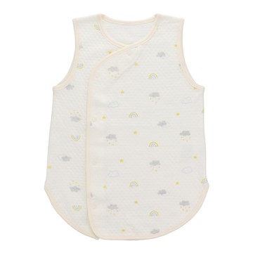 akachan honpo - 頂級合身防踢被-米白色 (60~70cm)