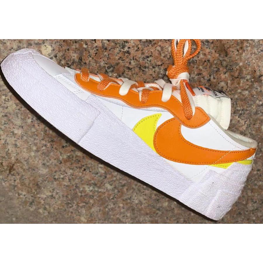 サカイ×ナイキ ブレーザー ロー マグマオレンジ SACAI×NIKE BLAZER LOW ...