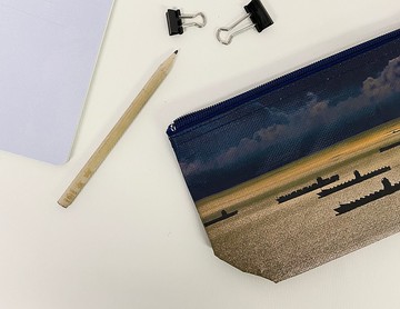 Sunny Bag x 看見 ‧ 齊柏林基金會-化妝包-高雄港外的輪船