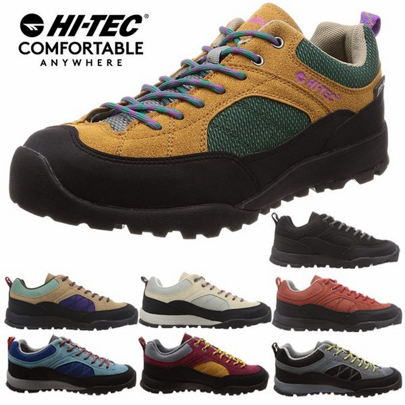 Hi Tec ハイテック アオラギwp メンズ レディース ユニセックストレッキングシューズ スニーカー アウトドア ハイキング 透湿 防水 全天候 Ht Hku11 Bos 通販 Lineポイント最大0 5 Get Lineショッピング