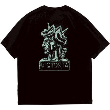 VICTORIA HK 2611004 QH STATUE TEE 短T (黑色)