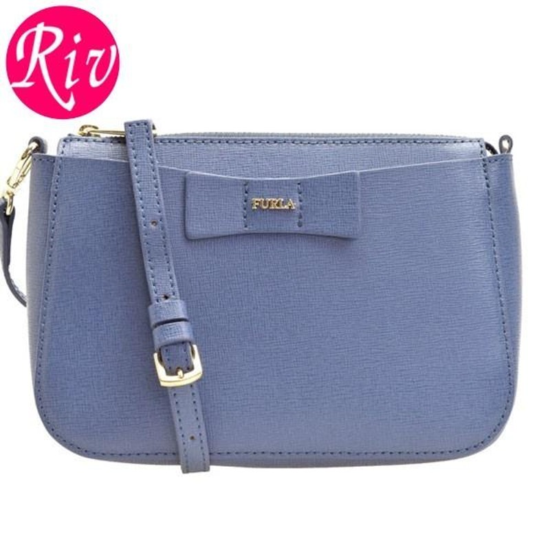 美品✨フルラ リリー 2層式 カメラバッグ ショルダーバッグ