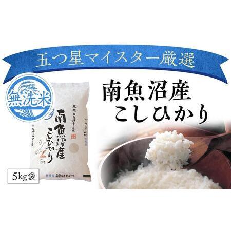 ふるさと納税 南魚沼産こしひかり無洗米10kg（5kg×2） 新潟県南魚沼市