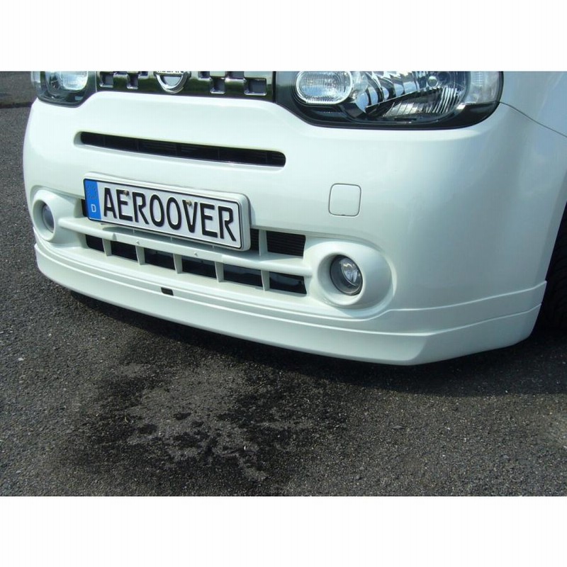 AERO OVER｜日産 キューブ（Z12）エアロ3点+マフラーセット（F