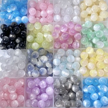💠臺灣出貨🎗️免運💠散珠珠子雙色圓珠手鏈手工diy手串項鏈串珠材料配件飾品
