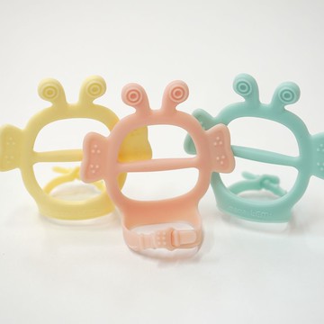 韓國MAMA's TEM: Jem Jem胖蜜蜂固齒器-肉肉手★衛立兒生活館★