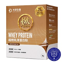 超燃乳清蛋白粉_醇厚奶茶10入組