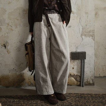 斜門襟九分彎刀褲|褲子|兩色|秋款|Sora-2191