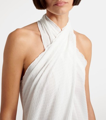 Jade Swim Stella sheer halterneck maxi dress